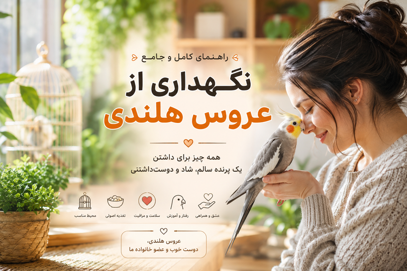 نگهداری عروس هلندی؛ راهنمای کامل از روز اول تا مراقبت حرفهای